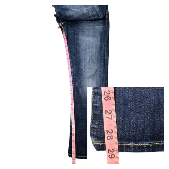 Lucky Brand Men 32x30 410 Athletic Slim Straight Leg‎ Denim Jeans Faye